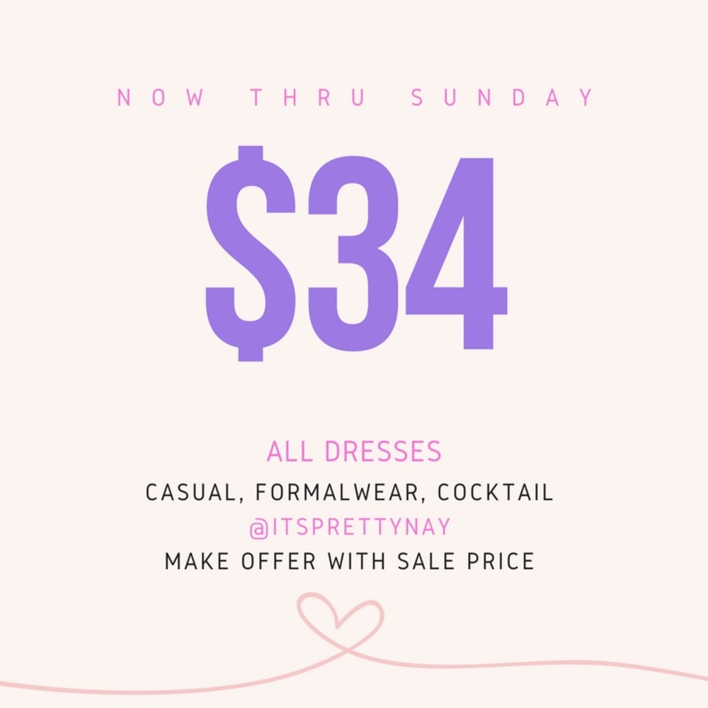 Sale through Sunday!